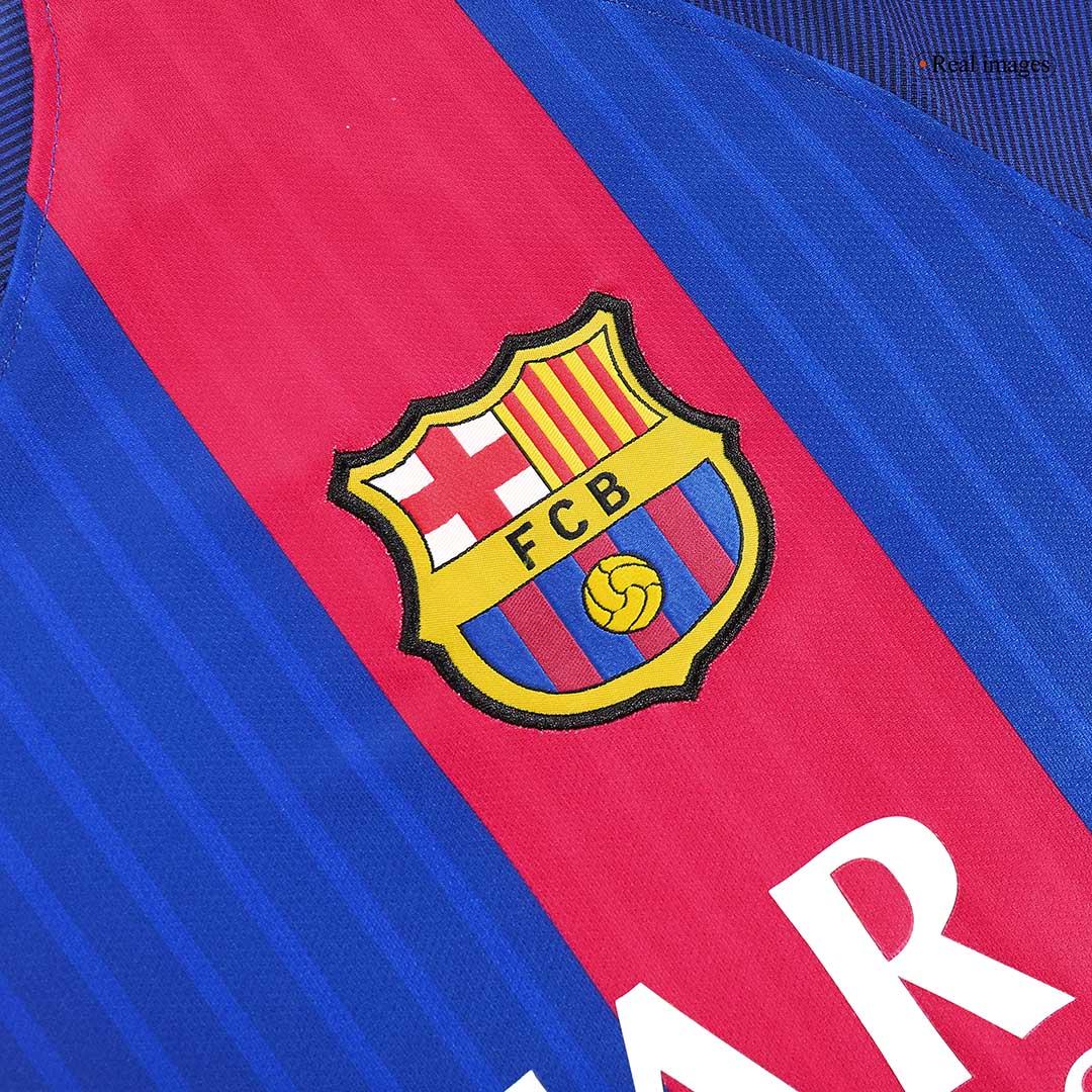 Retro 2016/17 Barcelona Home soccer jersey Go Soccer World Shop