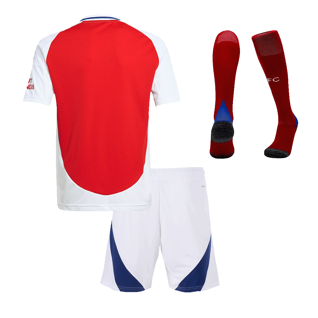 Arsenal Kids Home soccer jersey Set (Jersey + Shorts + Socks) 2024/25 Go Soccer World Shop