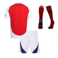 Arsenal Kids Home soccer jersey Set (Jersey + Shorts + Socks) 2024/25 Go Soccer World Shop