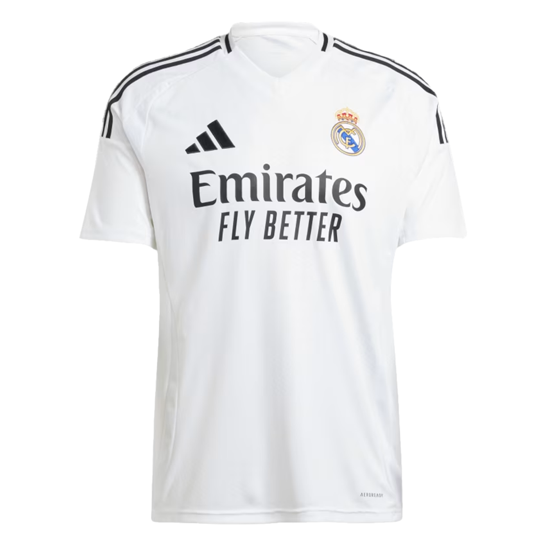 Real Madrid 2024/25 home soccer jersey Go Soccer World Shop