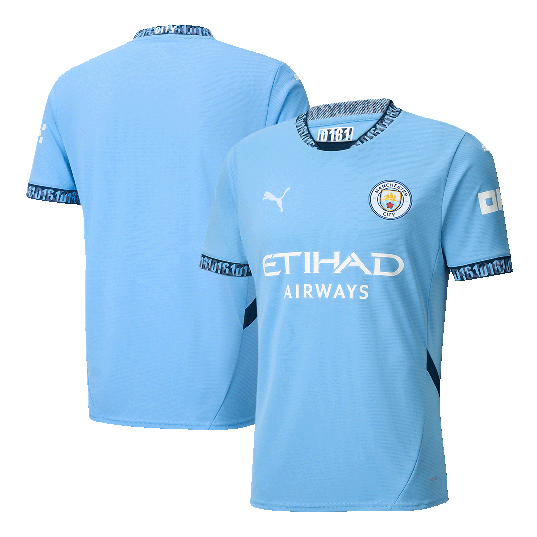 Manchester City Home 2024/25 soccer jersey Go Soccer World Shop