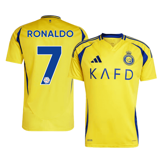 RONALDO #7 Al Nassr 2024/25 home soccer jersey Go Soccer World Shop