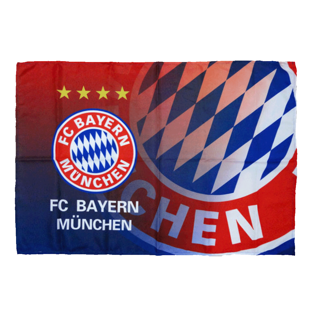 Bayern's Bundesliga flag is red Go Soccer World Shop