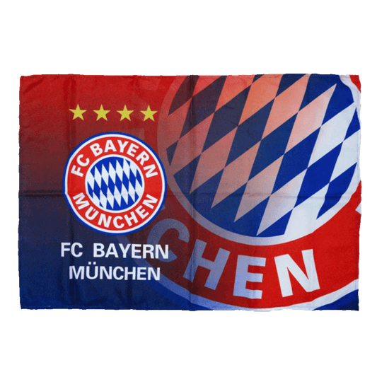 Bayern's Bundesliga flag is red Go Soccer World Shop