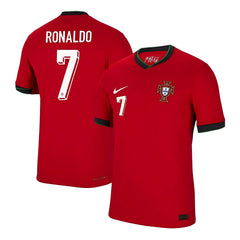 Portugal's RONALDO #7 home match jersey for Euro 2024 Go Soccer World Shop