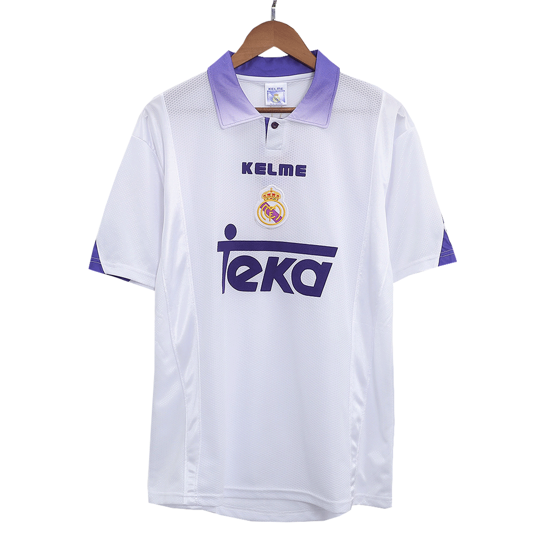 Real Madrid retro soccer jersey from the 1997/98 season Go Soccer World Shop