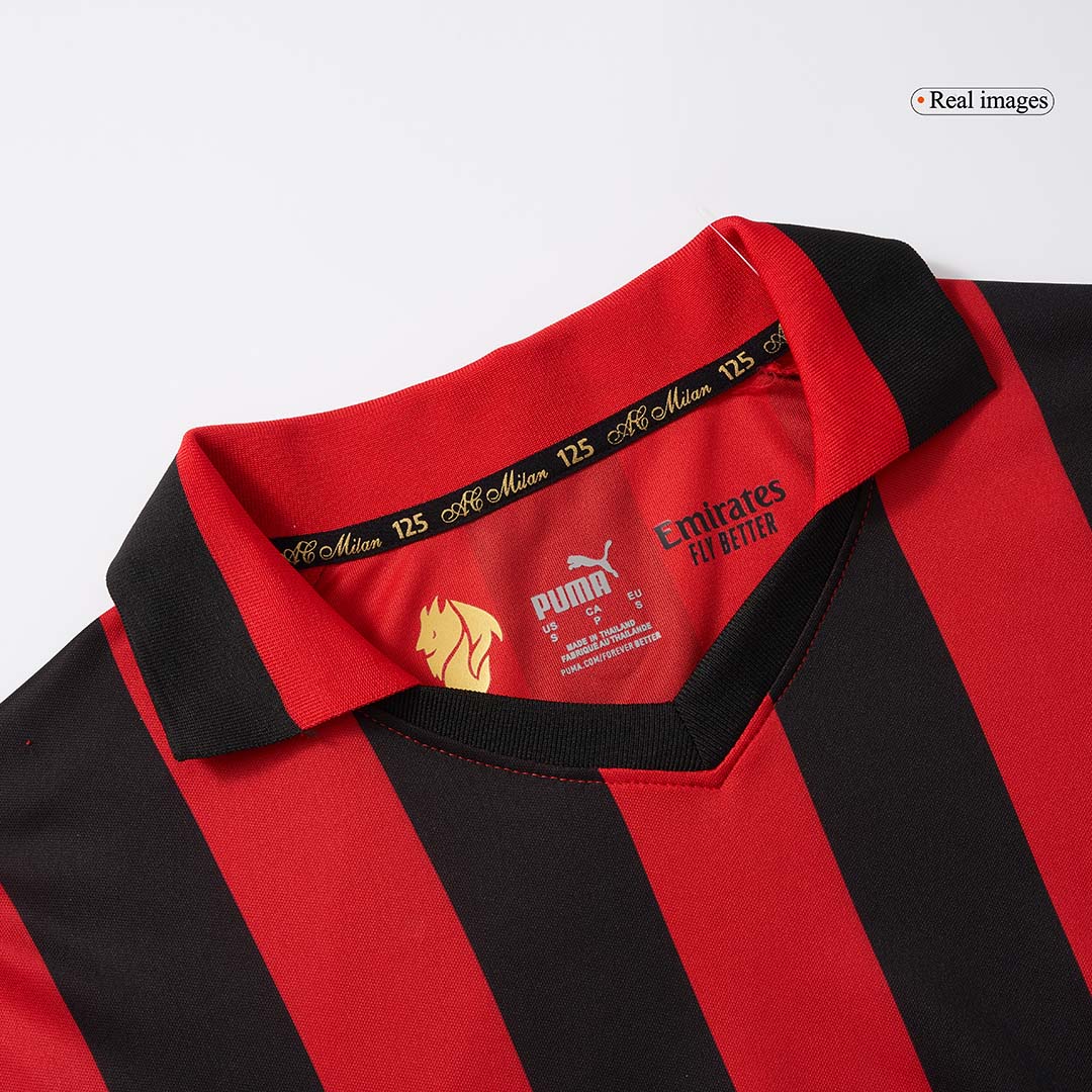 AC Milan 2024/25 Long Sleeve soccer jersey - 125th Anniversary Go Soccer World Shop