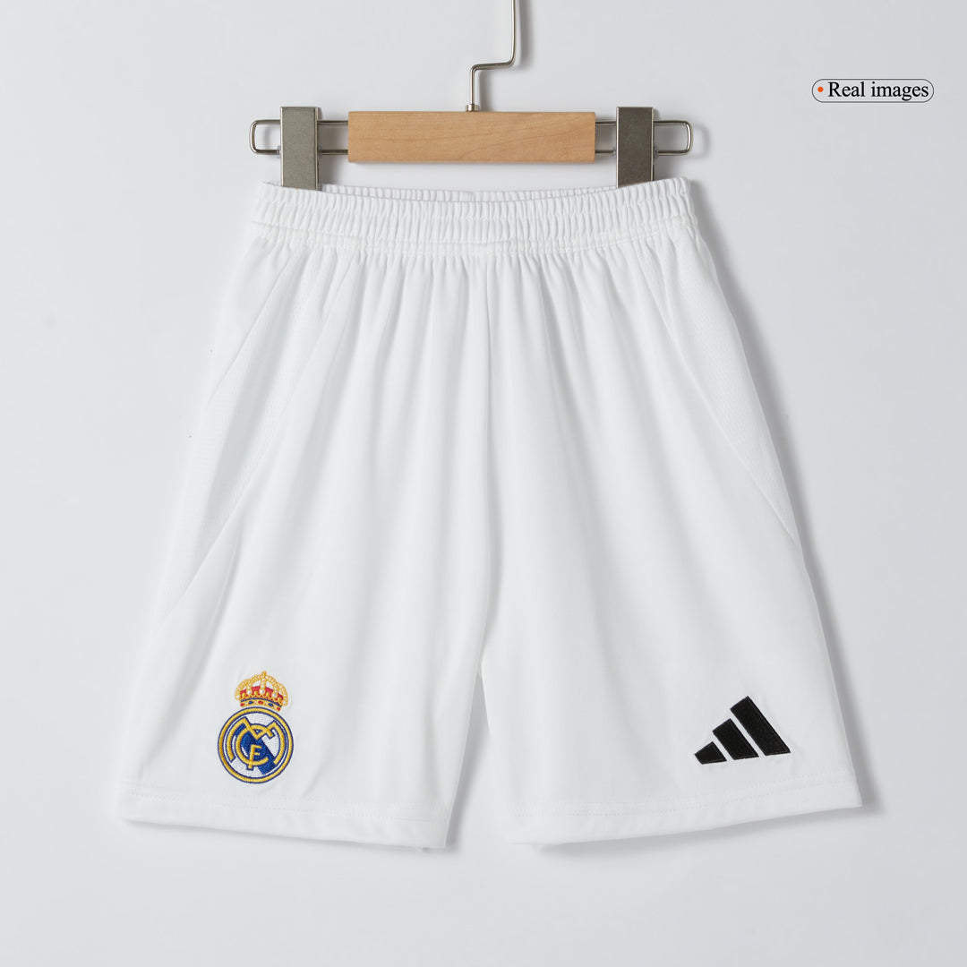 Real Madrid Kids Home soccer jersey Set (Jersey + Shorts) 2024/25 Go Soccer World Shop