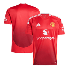 Manchester United 2024/25 home soccer jersey Go Soccer World Shop