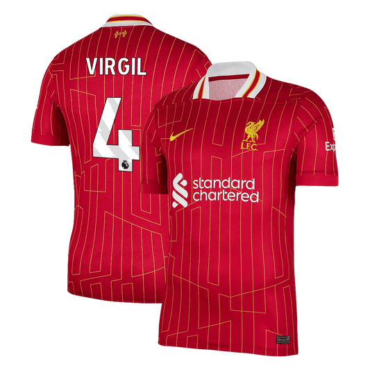 Liverpool FC No. 4 soccer jersey 2024/25 Go Soccer World Shop