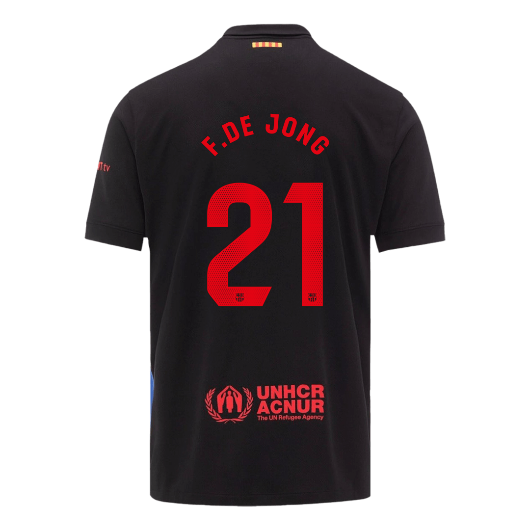 F.DE JONG #21 Barcelona 2024/25 away soccer jersey Go Soccer World Shop