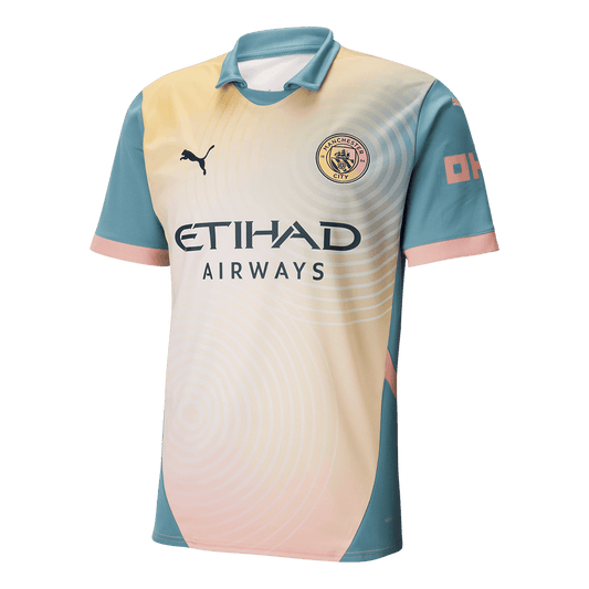 RODRIGO #16 Manchester City Fourth Away soccer jersey 2024/25 - Definitely City Go Soccer World Shop