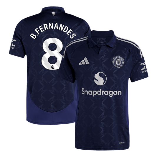 B.FERNANDES #8 Manchester United 2024/25 away soccer jersey Go Soccer World Shop