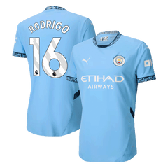 Player version RODRIGO #16 Manchester City 2024/25 home soccer jersey Go Soccer World Shop