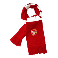 Arsenal soccer scarf red and white Go Soccer World Shop