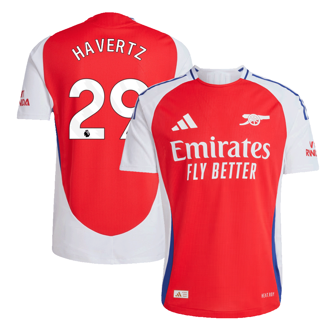 Player Version HAVERTZ #29 Arsenal Home Soccer Jersey 2024/25 Go Soccer World Shop