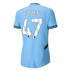 FODEN #47 Player Version Manchester City 2024/25 Home soccer jersey Go Soccer World Shop