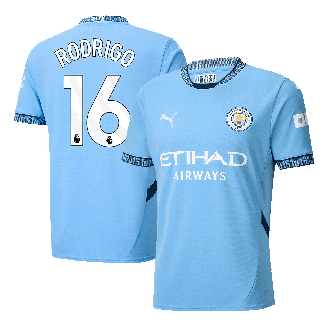 RODRIGO #16 Manchester City 2024/25 soccer jersey Go Soccer World Shop