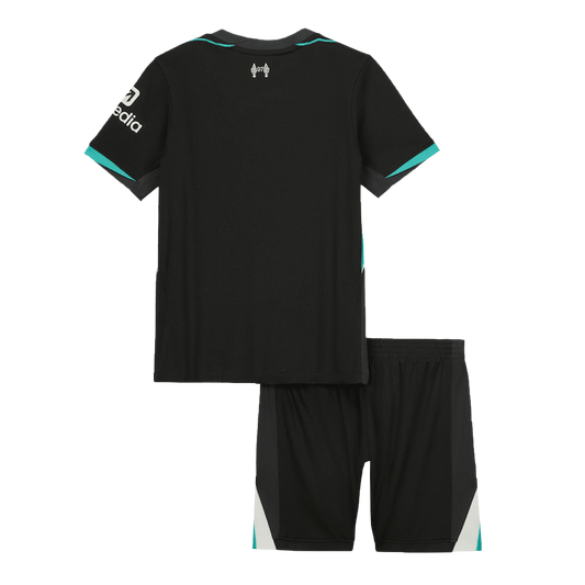 Liverpool children's away soccer kit (jersey + shorts) 2024/25 Go Soccer World Shop