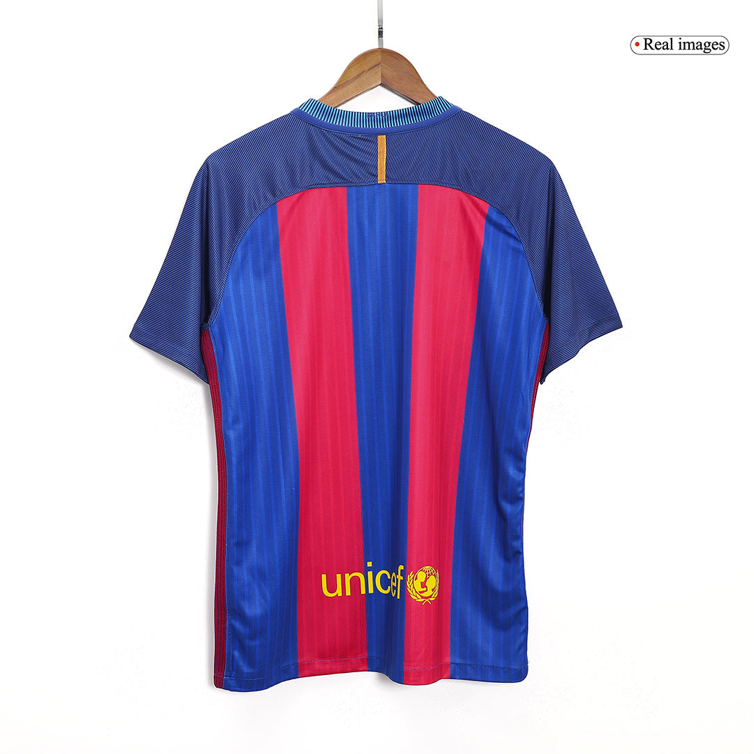 Retro 2016/17 Barcelona Home soccer jersey Go Soccer World Shop