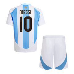 MESSI #10 Kids Argentina Home Jersey Set (Jersey + Shorts) 2024 Go Soccer World Shop