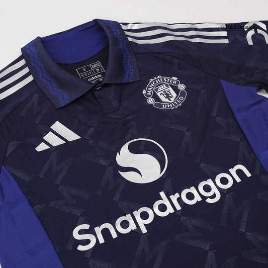 Player version GARNACHO #17 Manchester United 2024/25 away soccer jersey Go Soccer World Shop