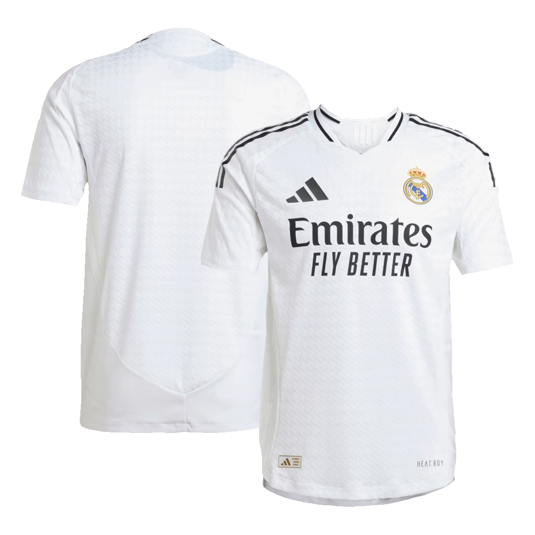 Player Version Real Madrid Home Soccer Jersey 2024/25 Go Soccer World Shop