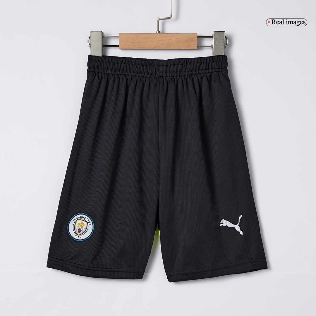 Manchester City children's away soccer kit (jersey + shorts) 2024/25 Go Soccer World Shop