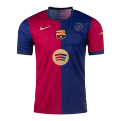 Barcelona Home soccer jersey 2024/25 - 125th Anniversary (Spotify logo without text) Go Soccer World Shop