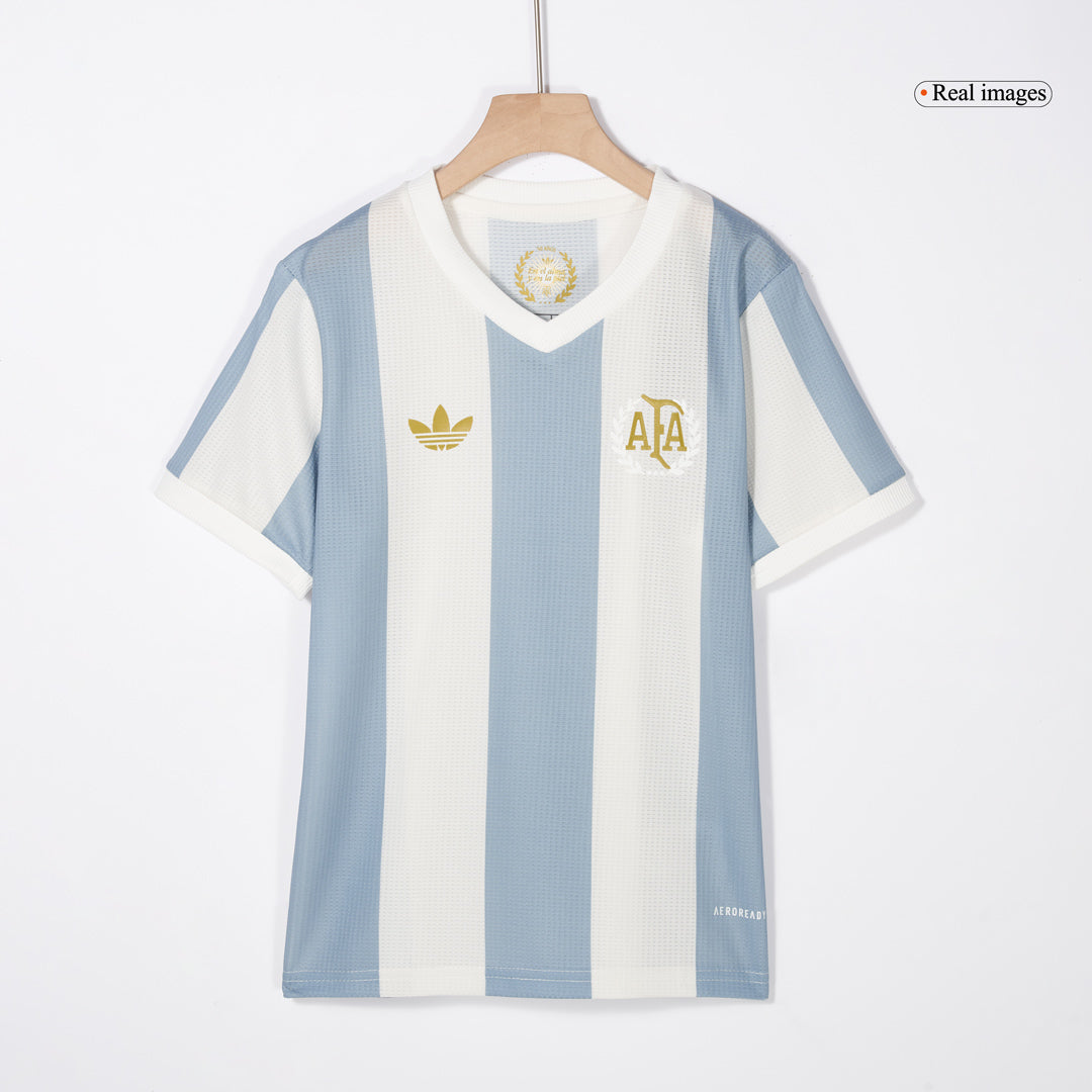 Argentina 50th Anniversary 2024 Kids T-jersey Set Go Soccer World Shop