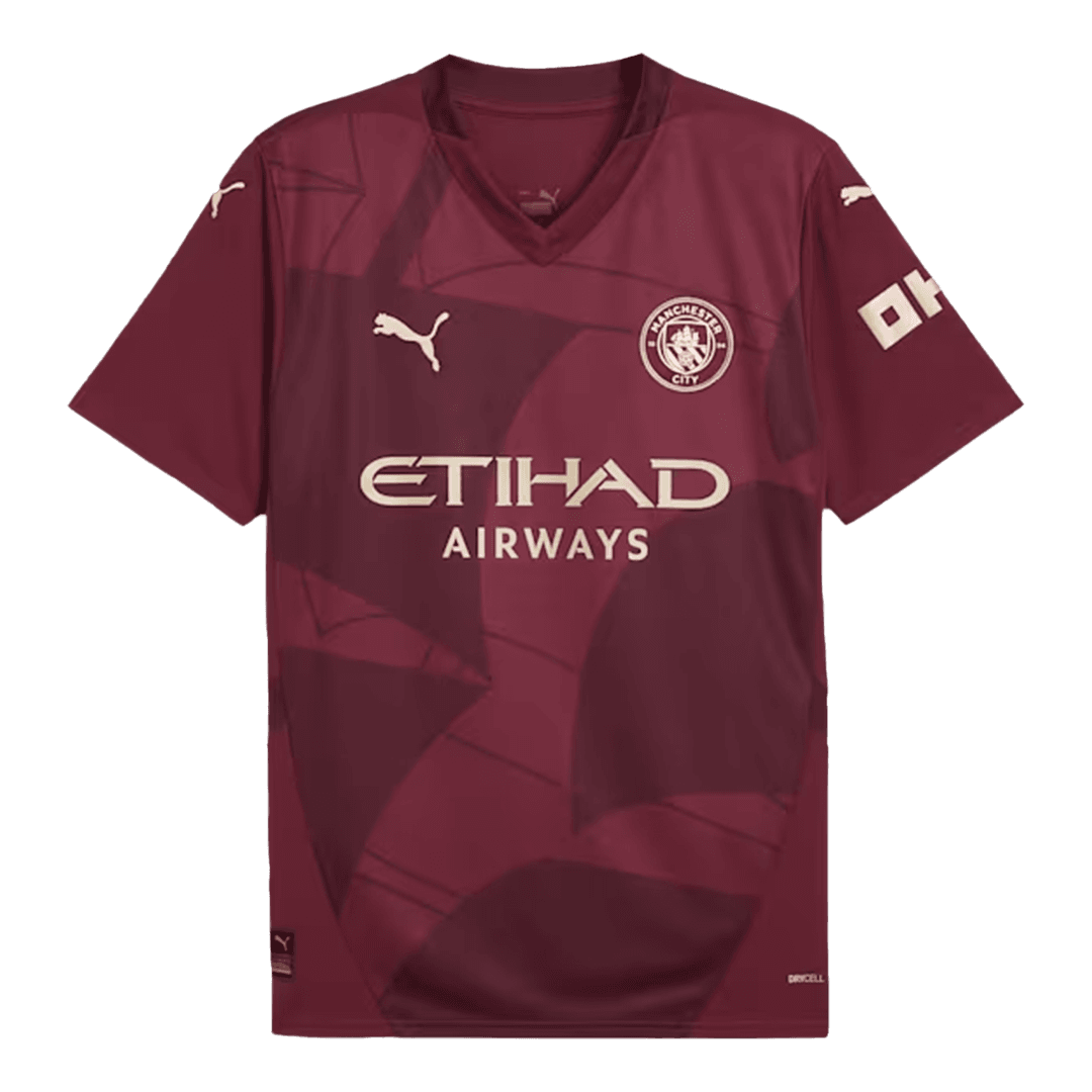 HAALAND #9 Manchester City 2024/25 Third Away soccer jersey - UCL Go Soccer World Shop