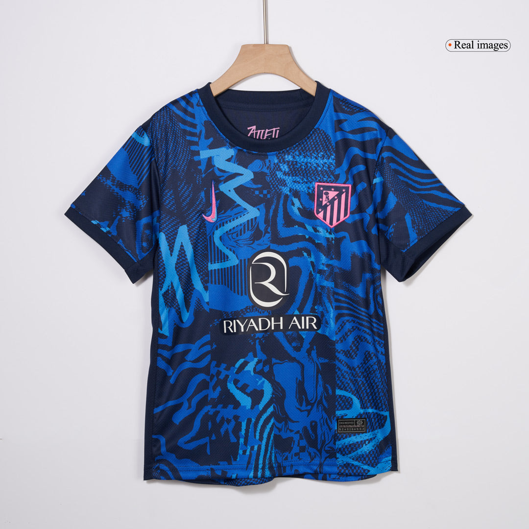 Atletico Madrid third away soccer kit for kids (jersey + shorts + socks) 2024/25 Go Soccer World Shop