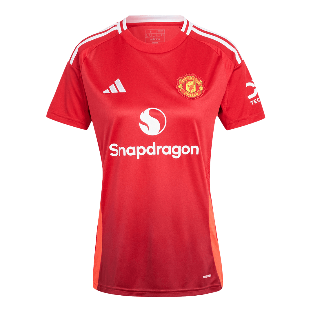 Manchester United 2024/25 Women's Home soccer jersey Go Soccer World Shop