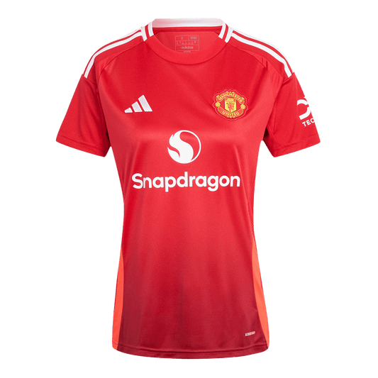 Manchester United 2024/25 Women's Home soccer jersey Go Soccer World Shop