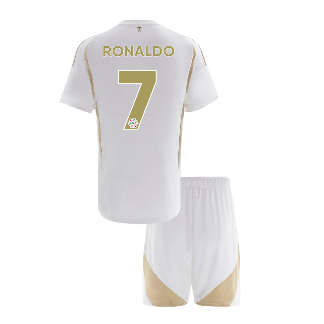 RONALDO #7 Al Nassr third away soccer kit (jersey + shorts) 2024/25 Go Soccer World Shop