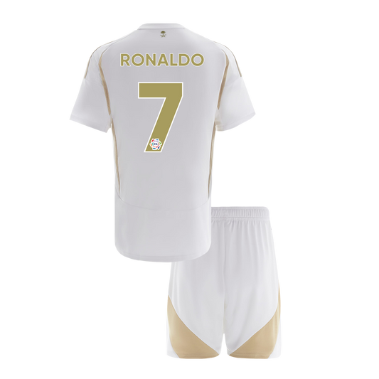 RONALDO #7 Al Nassr third away soccer kit (jersey + shorts) 2024/25 Go Soccer World Shop