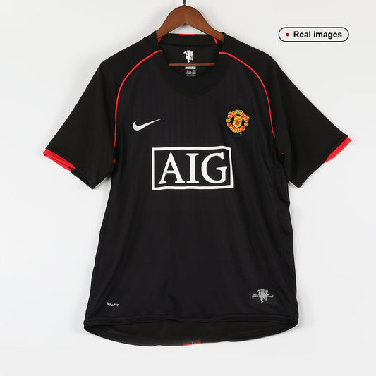 Manchester United retro away soccer jersey 2007/08 Go Soccer World Shop