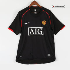 Manchester United retro away soccer jersey 2007/08 Go Soccer World Shop