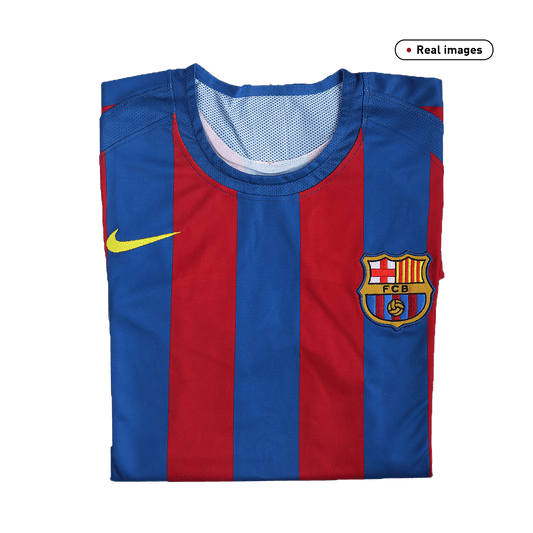 Retro MESSI #30 2005/06 Barcelona Home soccer jersey - UCL Final Go Soccer World Shop