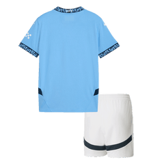 Manchester City Kids Home soccer jersey Set (Jersey + Shorts) 2024/25 Go Soccer World Shop