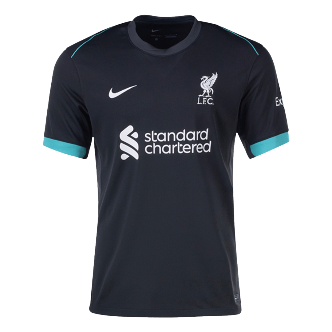 Liverpool No. 14 CHIESA 2024/25 away soccer jersey Go Soccer World Shop