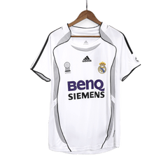 Real Madrid soccer jersey for the 2006/07 season, retro Go Soccer World Shop