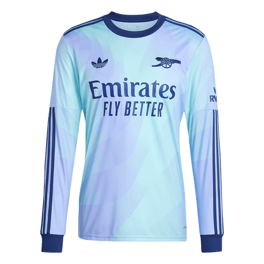 Arsenal Thirdaway 2024/25 long-sleeved soccer jersey Go Soccer World Shop