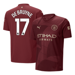 DE BRUYNE #17 Manchester City 2024/25 third away soccer jersey Go Soccer World Shop