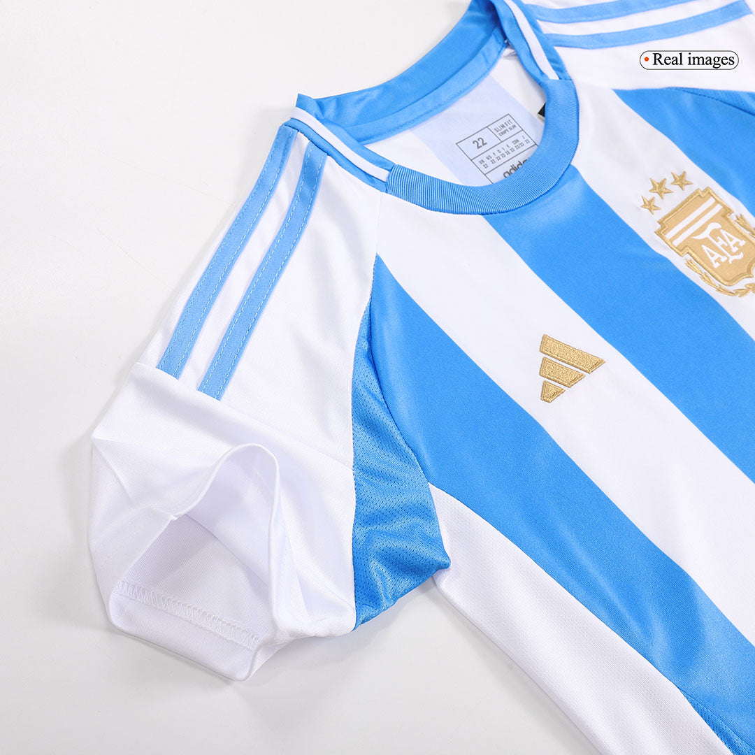 Argentina Kids Home jersey Set (Jersey + Shorts) 2024 Go Soccer World Shop