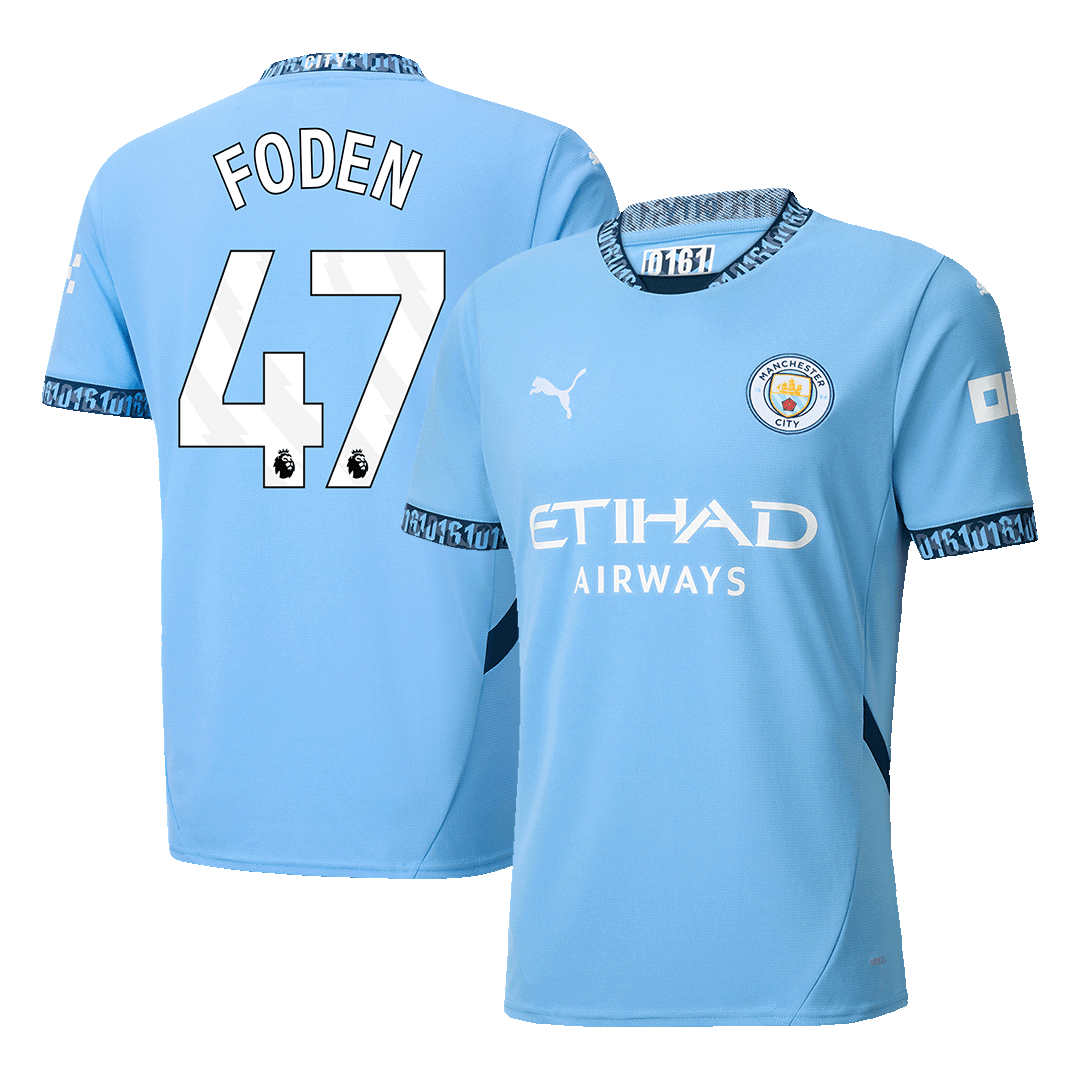 FODEN #47 Manchester City 2024/25 soccer jersey Go Soccer World Shop