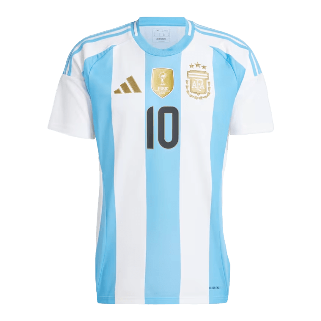 [Super Quality] Argentina MESSI #10 2024 Men's Home soccer jersey Go Soccer World Shop