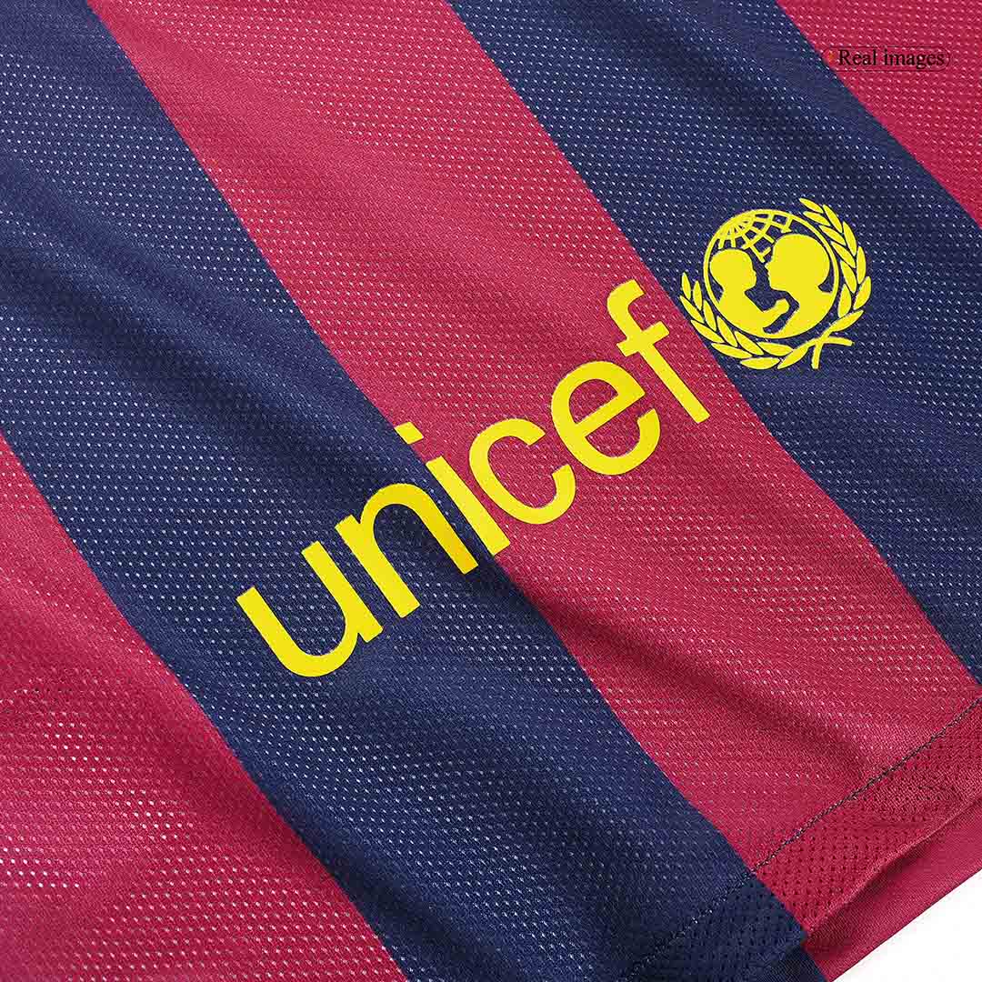 Retro 2014/15 Barcelona Home soccer jersey Go Soccer World Shop