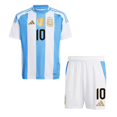 MESSI #10 Kids Argentina Home Jersey Set (Jersey + Shorts) 2024 Go Soccer World Shop