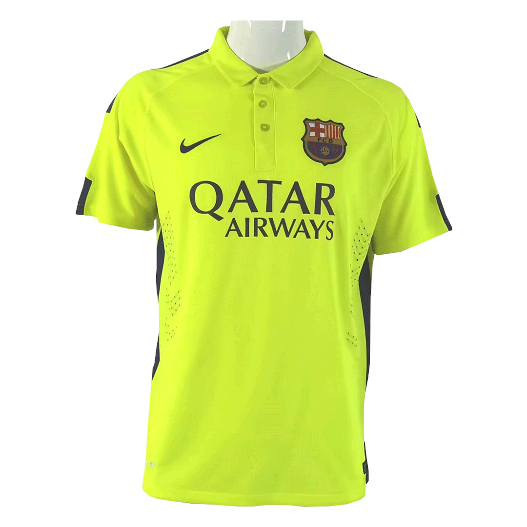 Retro 2014/15 Barcelona third away soccer jersey Go Soccer World Shop